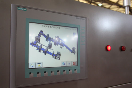 kopen PLC van Siemens de Machinevideo van de Deeglamineerder Beschikbaar voor Verschillend Vormenbanketbakkerswerk online vervaardiging