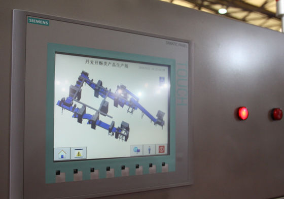 kopen Siemens controleerde Croissantproductielijn met Hoog Nauwkeurigheids Roterend Systeem online vervaardiging