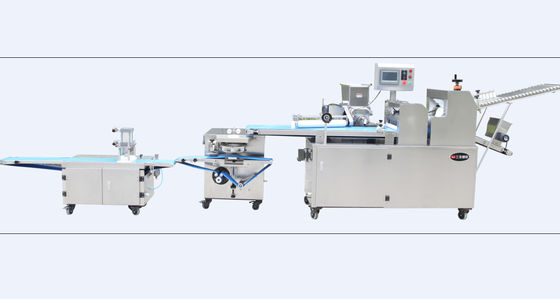 kopen Tweemaal Rolling Panning van de Broodproductielijn Machine Facultatief met Douanekleermaker online vervaardiging