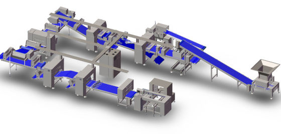 kopen De industriële Machine van de Broodmaker, Brood die Materiaal met het Voeden Oplossing maken online manufacture