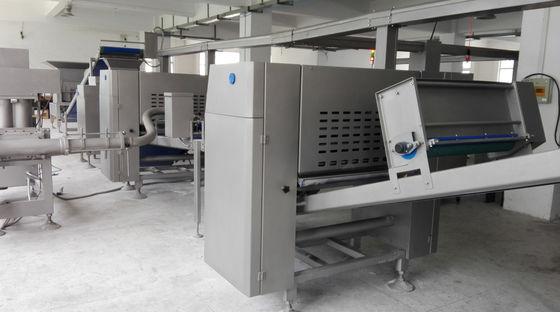 kopen De industriële Lijn van het Projectpitabroodje, Aangepaste Pitabroodjemachines met Kant en klare Oplossing online vervaardiging
