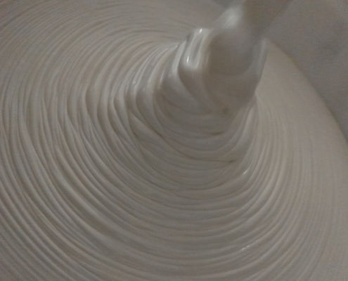 kopen De koninginnenbroodproductielijn 40 kW, de Makermachine van de Chiffoncake met maakt omhoog Lijn online vervaardiging