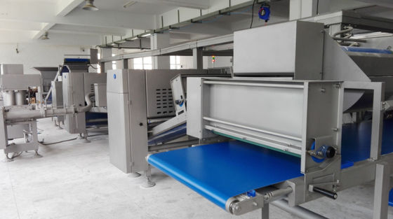 kopen Het industriële Brood die van Hamburgerbroodjes tot Machine maken Automatische Productielijn online vervaardiging