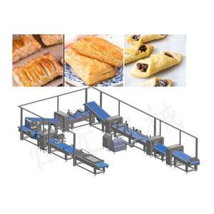 kopen Automatische Commerciële het Croissantproductielijn van Sheeter van het Croissantdeeg online vervaardiging