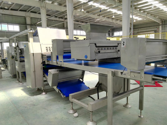 kopen De flexibele Modulaire Machine van het Deegsheeter van het Structuurgebakje voor Divers Bakkerijproject online vervaardiging