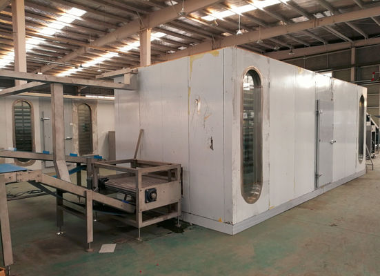 kopen het Bevriezen van 1200 kg /h-1500kg/h de Automachine van de Deeglamineerder, Bladerdeeg die Machine met Temperaturen maken. Van - 40 ℃ online vervaardiging
