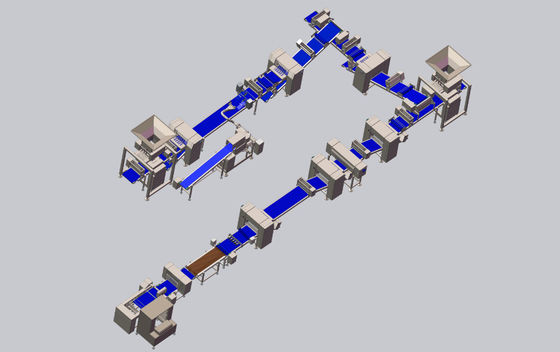 kopen Het Bladerdeeg die van Ce Machine met Flexibele Verwijderbaar maken Lijst omhoog maken online vervaardiging
