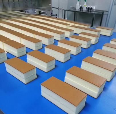 kopen De volledige Autonatic-Verluchting van de Chiffoncake voor Industriële Cakeproductie met de Oven van Grouter en van de Tunnel online vervaardiging