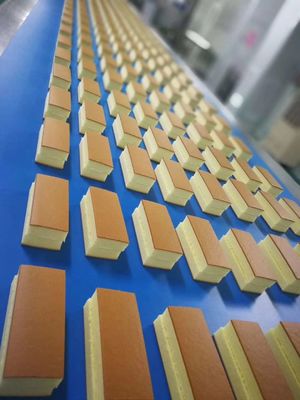 kopen Van de de Capaciteitscake van 600 Kg /Hr de Productielijntekening die met Productiezandstralen verstrekken online vervaardiging