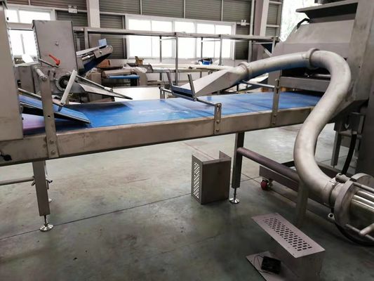 kopen Professioneel Deens gebakjemateriaal met Vullingen, Pizza die tot Machine maken 2500 Kg/U online vervaardiging