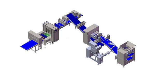 kopen ZKS650 Pastry Deeg Block Laminator Met Voor Bevroren Deeg Block Met 27 Lagen In Het Deeg online vervaardiging