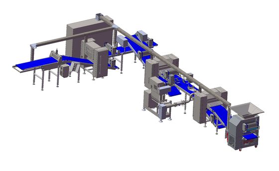 kopen PLC het Broodbaksel die van Baguette van het Controle Zacht Deeg Materiaal maken online vervaardiging