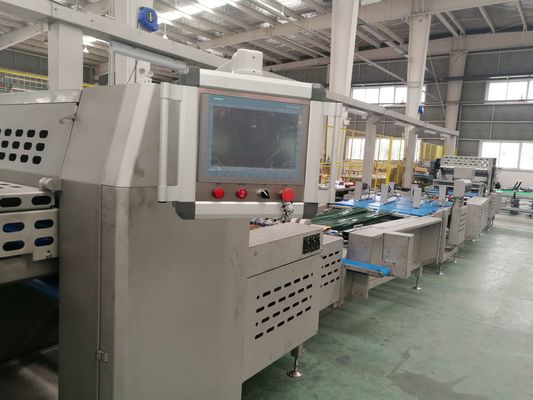 kopen Het Touche screen Automatische Pita Bread Production Line 300kg/Hr van Siemens online vervaardiging